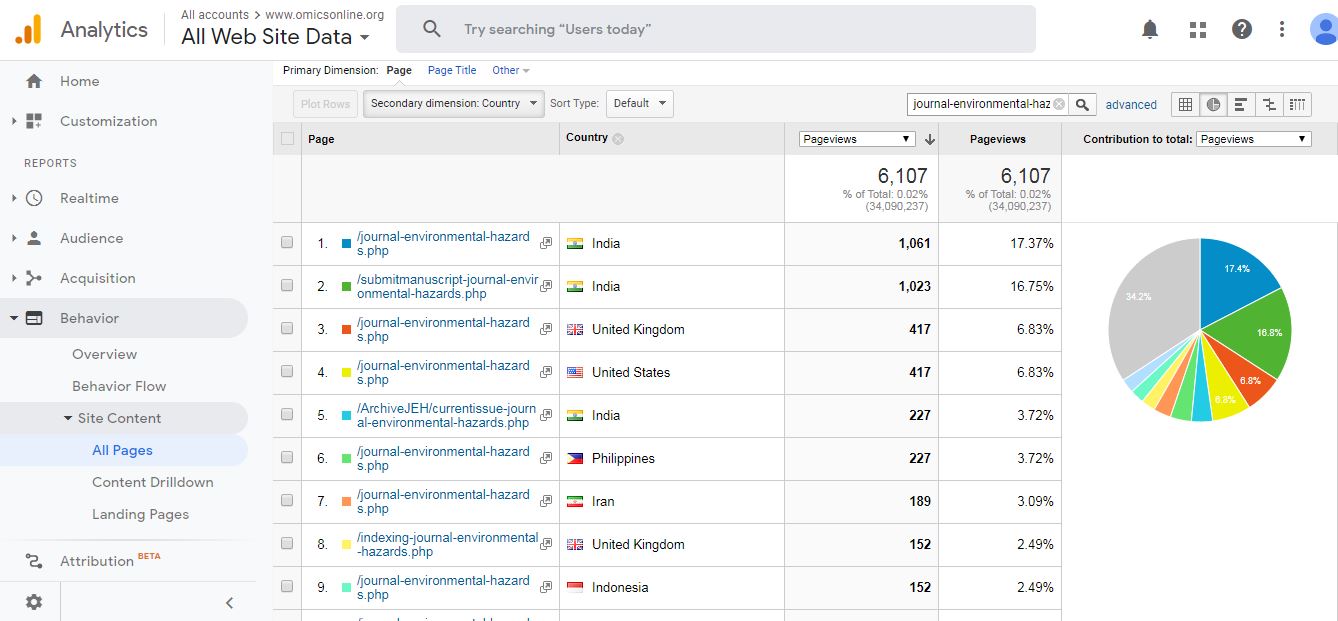 Visitor Analysis Report